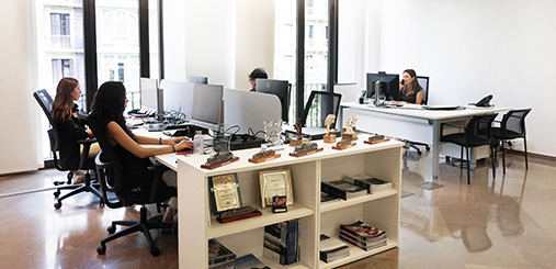 Oficinas Barcelona de la empresa. SoloCruceros.com