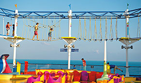 Entretenimiento de Carnival. CrucerosIslasGriegas.com