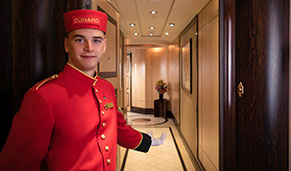 Servicio White de Star Cunard Line. CrucerosIslasGriegas.com Servicio White de Star Cunard Line. CrucerosIslasGriegas.com