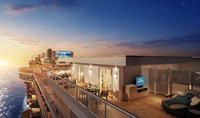 Sky Suites de Princess Cruises. CrucerosIslasGriegas.com
