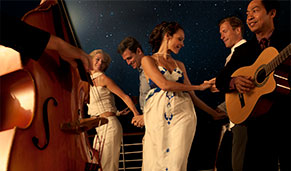 Entretenimiento Seabourn Cruise Line. CrucerosIslasGriegas.com