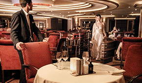 Gastronomía en Silversea Cruises. CrucerosIslasGriegas.com