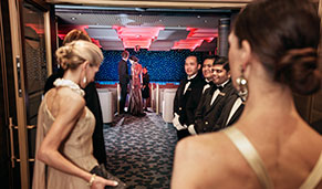 Teatro de Silversea Cruises. CrucerosIslasGriegas.com