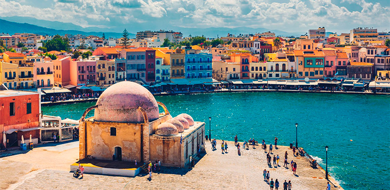 Cruceros con escala en Chania, Islas Griegas