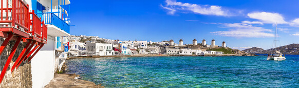 Conoce Mykonos en tu crucero en otoño. CrucerosIslasGriegas.com