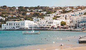 Mykonos en tu crucero de Navidad y Fin de Año. CrucerosIslasGriegas.com