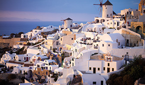 Santorini en tu crucero de verano