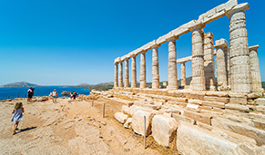 Templo de Poseidón en El Pireo