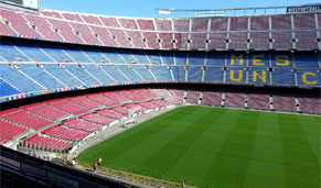 Futbol Club Barcelona estadio Camp Nou. CrucerosIslasGriegas.com