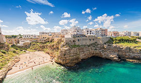 Polignano a Mare en tu crucero desde Bari