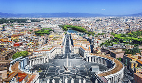 Ciudad del Vaticano en tu crucero desde Roma