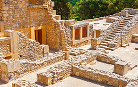 Palacio minoico en Knossos