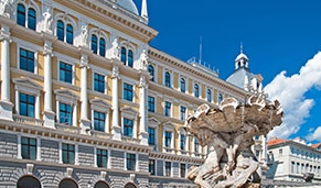 Plaza Vittorio Veneto en tu crucero desde Bari